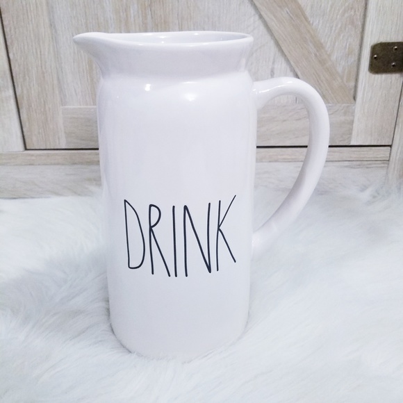 NWT Rae Dunn DRINK Pitcher LL - Picture 1 of 6